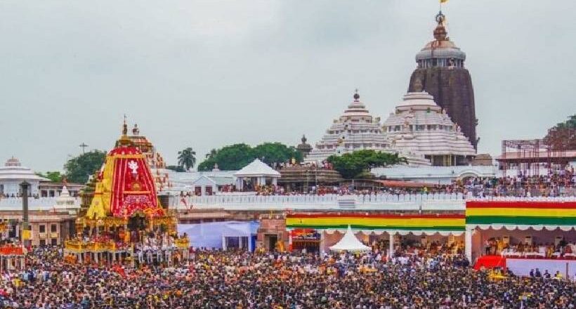 പുരി ജഗന്നാഥ ക്ഷേത്രത്തിലെ രഥയാത്രക്കിടെ തിക്കുംതിരക്കും; 600 ലേറെ പേർക്ക് പരുക്ക്