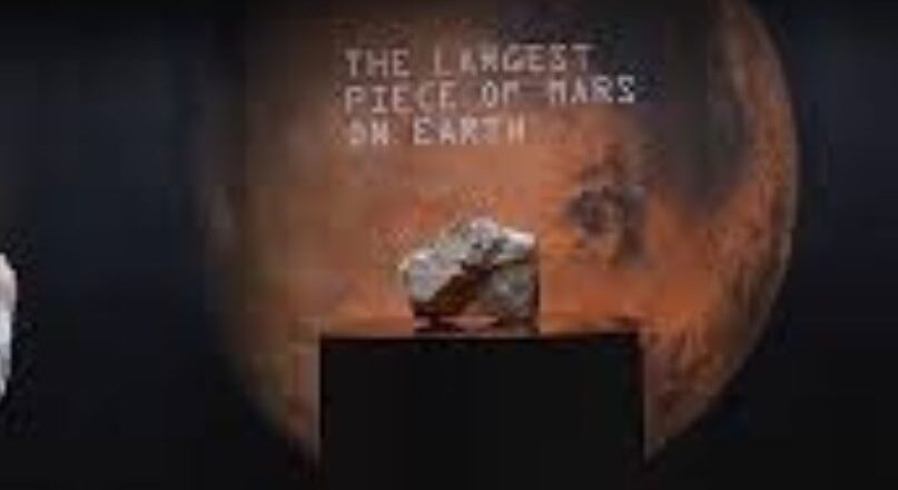 ചൊവ്വയില്‍ നിന്നുള്ള ഉല്‍ക്കാശിലക്ക് 45 കോടിയിലധികം രൂപ!