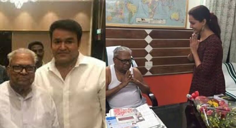 ജീവിതം സമരമാക്കിയ ജനനായകനെന്ന് മോഹൻലാൽ; ആദരാഞ്ജലികൾ അർപ്പിച്ച് മമ്മൂട്ടി