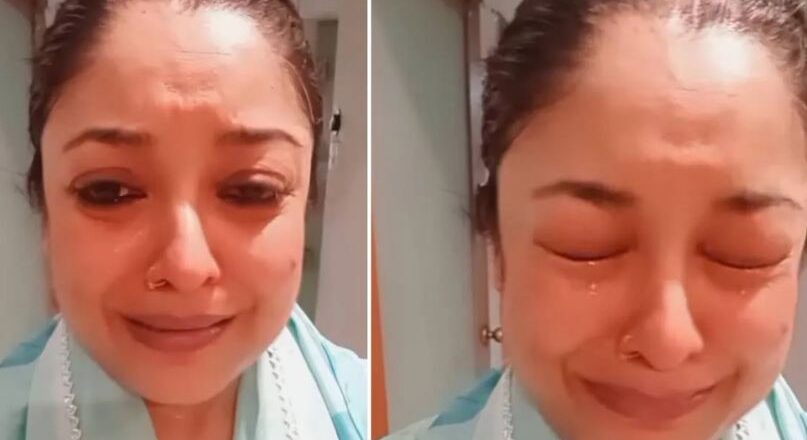 ‘ആരെങ്കിലും എന്നെ രക്ഷിക്കൂ : പൊട്ടിക്കരഞ്ഞ് നടി തനുശ്രീ ദത്ത