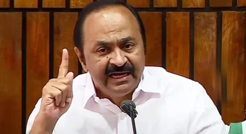 ‘യൂത്ത് കോൺഗ്രസ് നന്നായി അധ്വാനിക്കുന്ന നല്ല കുട്ടികളുടെ സംഘടന, ആർഷോ പി.കെ.ശശിയുടെ കാൽ വെട്ടുമെന്നാണ് പറഞ്ഞത്’: വി ഡി സതീശൻ