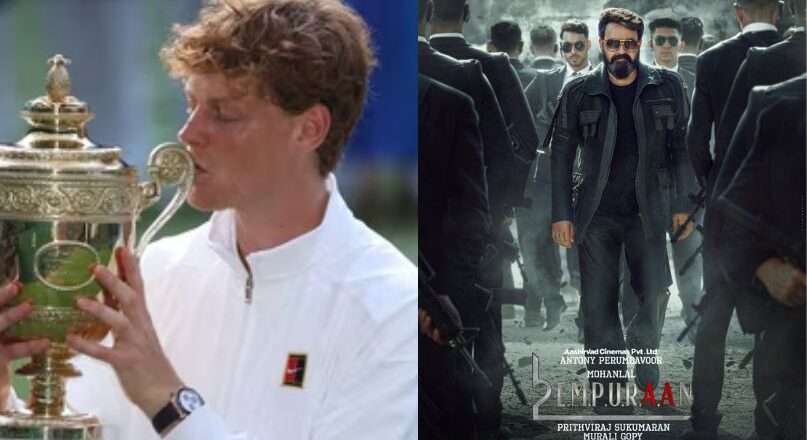 വിംബിൾഡൺ ഔദ്യോഗിക പേജിൽ എംപുരാൻ; കമന്റുകളുമായി മലയാളികളുടെ വിളയാട്ടം