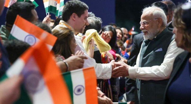 പ്രധാനമന്ത്രിയുടെ പഞ്ച രാഷ്ട്ര സന്ദർശനം; ബ്രസീലിൽ വൻ സ്വീകരണം