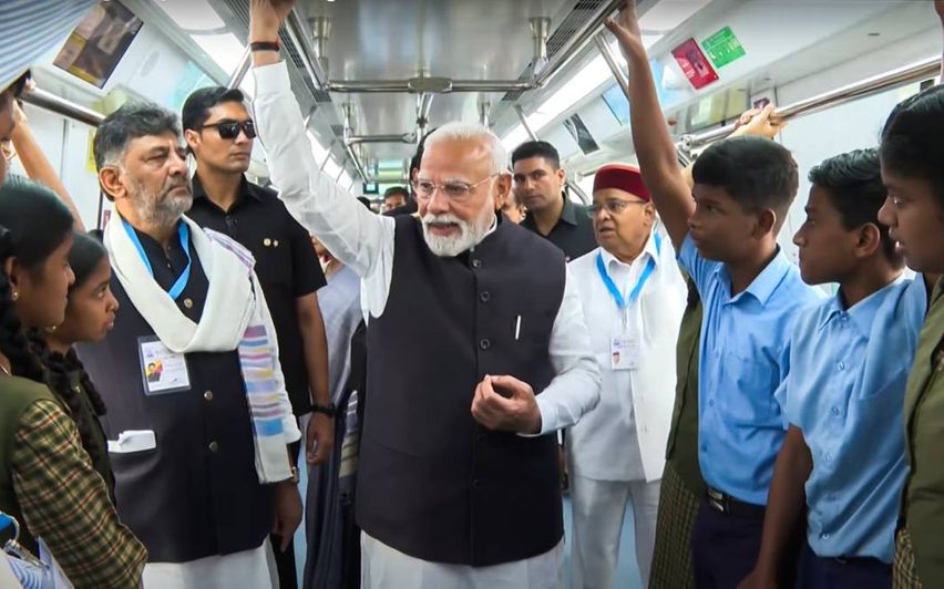 modi bengaluru metro