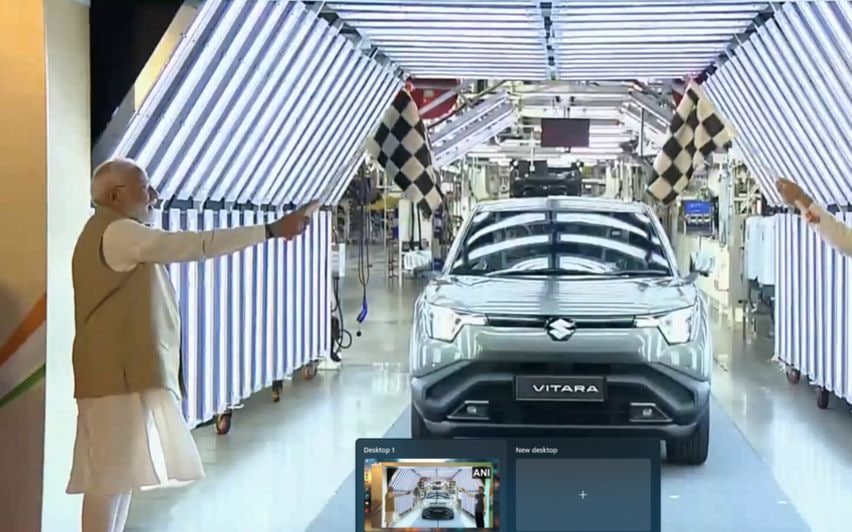 narendra modi e vitara