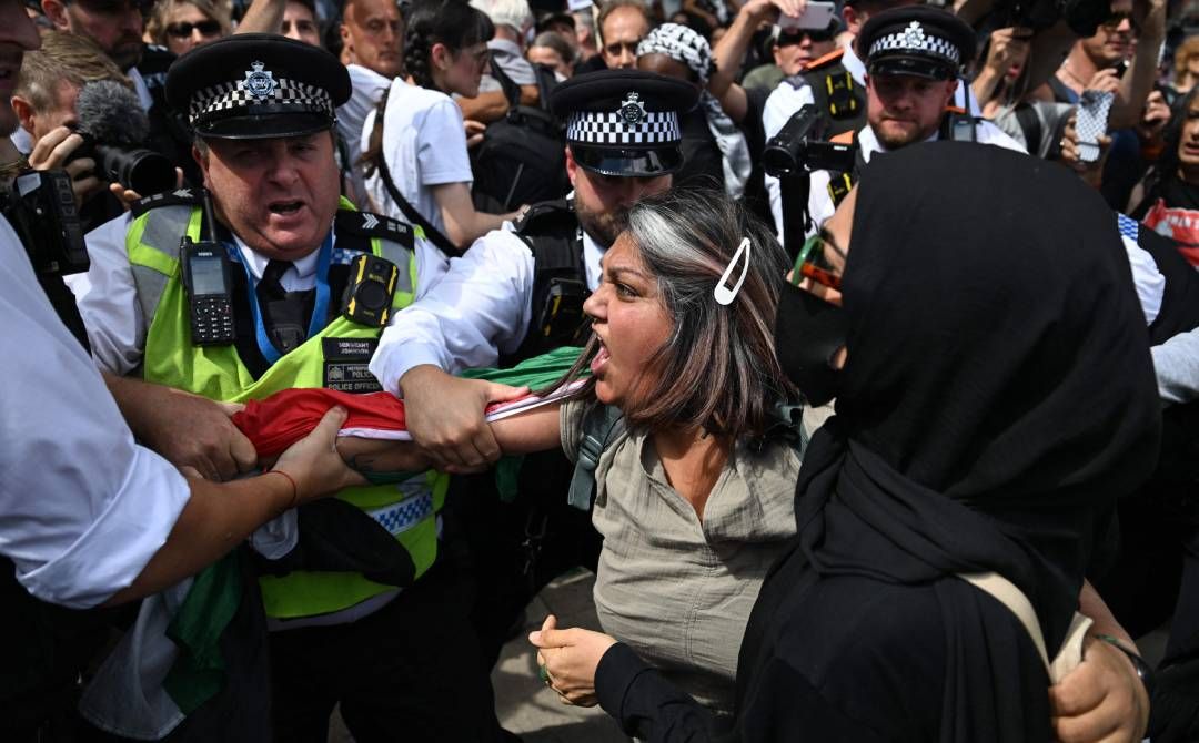 palestine action arrest