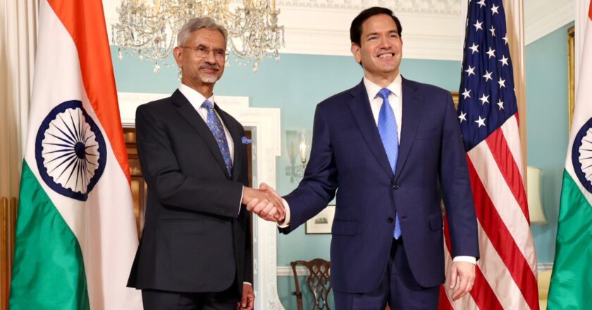 ന്യൂയോർക്കിൽ എസ്. ജയശങ്കർ – മാർക്കോ റൂബിയോ കൂടിക്കാഴ്ച; ചർച്ചകൾ ഫലപ്രദം