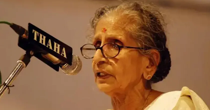 ഗാസയിലെ കുട്ടികളെപ്പറ്റിയുള്ള പരാമർശം: ലീലാവതി ടീച്ചർക്ക് ഐക്യദാർഢ്യവുമായി മന്ത്രി രാജീവ്