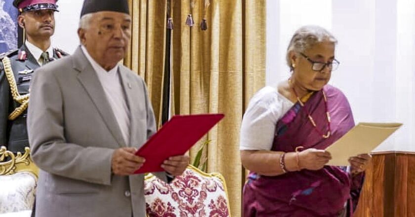 നേപ്പാളിൽ ഇടക്കാല പ്രധാനമന്ത്രിയായി സുശീല കാര്‍കി ചുമതലയേറ്റു; പാർലമെന്റ് പിരിച്ചുവിടും