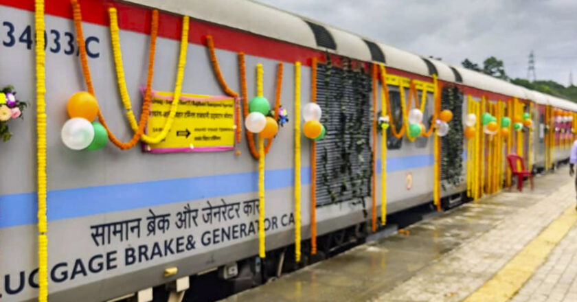 മിസോറം റെയിൽവേ ഭൂപടത്തിൽ;  ബൈരാബി–സായ്‌രങ് പാത രാജ്യത്തിന് സമർപ്പിച്ചു