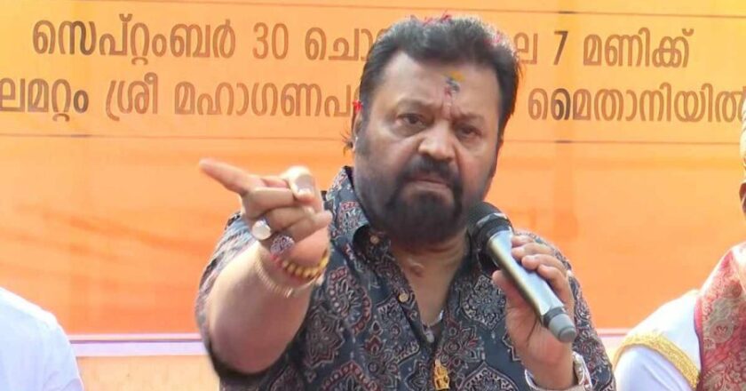 എയിംസ് തൃശൂരിന് അർഹതപ്പെട്ടത്, എയിംസ് തമിഴ്നാടിന് കൊടുക്കാമെന്നു പറഞ്ഞത് തെളിയിച്ചാൽ പണി അവസാനിപ്പിക്കും: സുരേഷ് ഗോപി