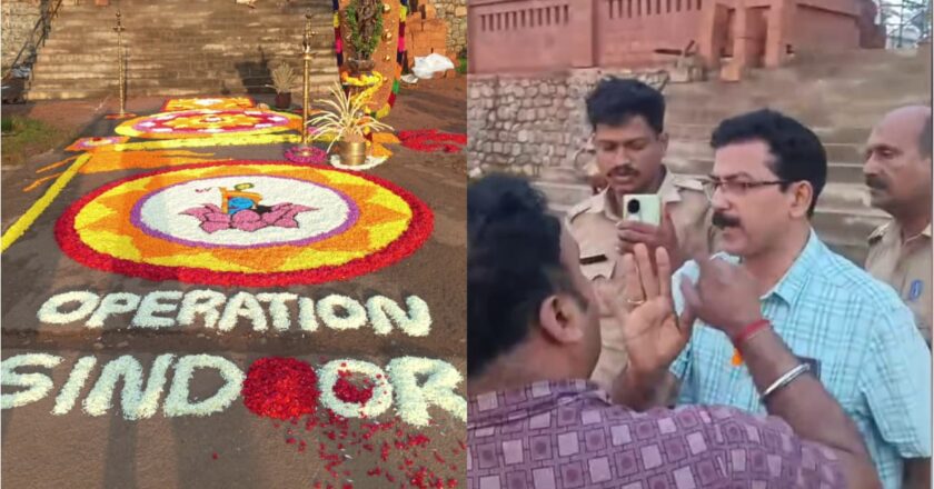 പാർഥസാരഥി ക്ഷേത്രത്തിലെ പൂക്കള വിവാദം;  നിയപരമായി നേരിടുമെന്ന്  ക്ഷേത്ര ഭരണസമിതി പ്രസിഡൻ്റ്