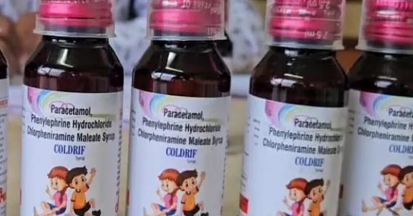 ചുമ മരുന്ന് കഴിച്ചതിനെത്തുടര്‍ന്ന് കുട്ടികൾ മരിച്ച സംഭവം: ‘കോള്‍ഡ്രിഫ്’ സിറപ്പ് നിരോധിച്ച് തമിഴ്‌നാട് സര്‍ക്കാര്‍