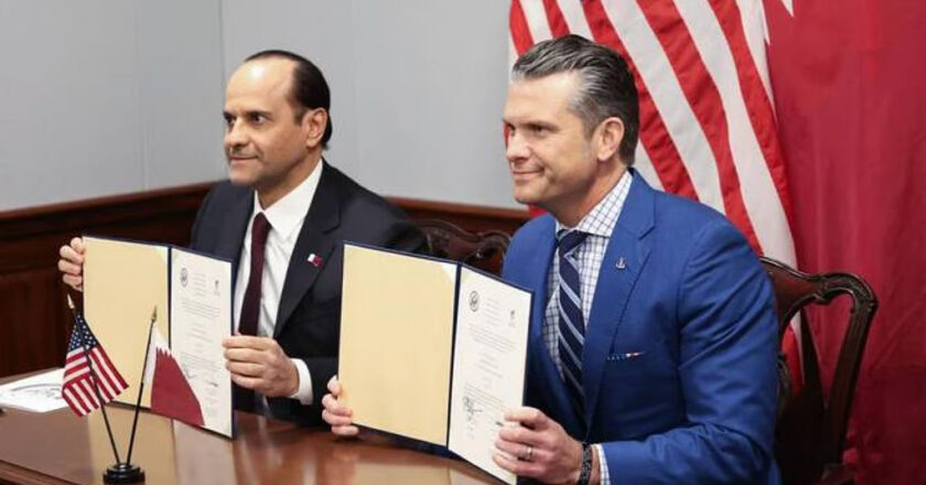 യുഎസില്‍ ഖത്തറിന്റെ സൈനിക താവള കരാറിന് അംഗീകാരം നല്‍കി