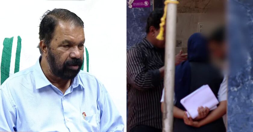 ഹിജാബ് വിവാദം; സ്കൂളിലെ പഠനം ഉപേക്ഷിച്ച് 8ാം ക്ലാസുകാരി: കുട്ടി സ്കൂൾ വിടാന്‍ കാരണക്കാരായവർ മറുപടി പറയേണ്ടിവരുമെന്ന് വി ശിവന്‍കുട്ടി