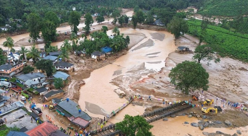 wayanad landslide area