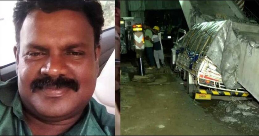 അരൂർ-തുറവൂർ ഫ്ലൈഓവർ ദുരന്തം: ഗർഡർ തകർന്നുവീണ് ഡ്രൈവർ മരിച്ചു; നിർമാണ കമ്പനിക്കെതിരെ കേസ്