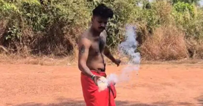 പിണറായിയിൽ സ്ഫോടനം: സി.പി.എം പ്രവർത്തകന്റെ വിരലുകൾ അറ്റു; ഞെട്ടിക്കുന്ന വീഡിയോ പുറത്ത്