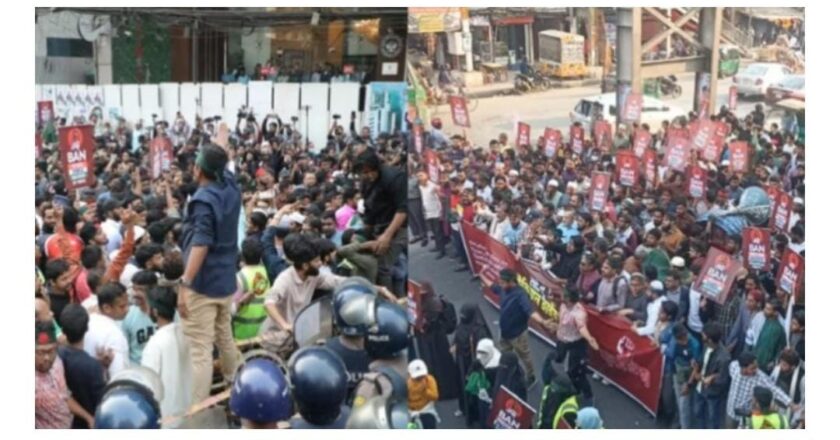 ബംഗ്ലാദേശിൽ വീണ്ടും കലാപം: പ്രക്ഷോഭ നേതാവ് ഹാദി അന്തരിച്ചു; മാധ്യമ ഓഫീസുകൾക്ക് തീയിട്ടു, ഇന്ത്യൻ ഹൈക്കമ്മീഷന് നേരെ കല്ലേറ്