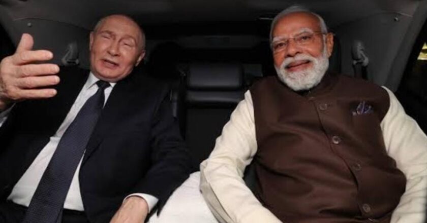 യുഎസ് ചർച്ചാവിഷയം: മോദിയും പുടിനും ഒരു കാറിൽ; ‘ഒരു ചിത്രത്തിന് ആയിരം വാക്കുകളുടെ വില’!