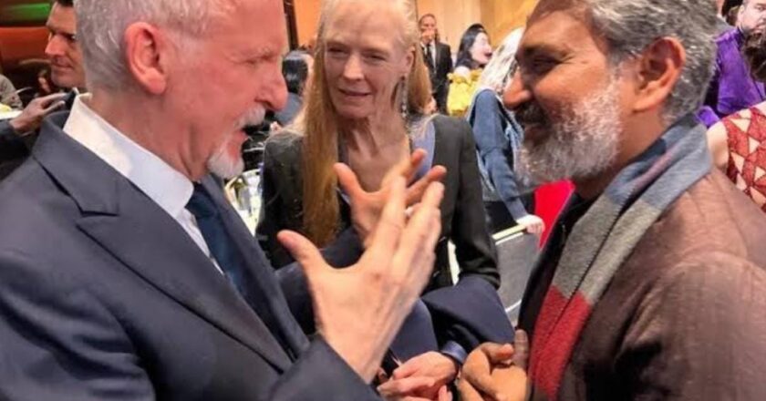 കാമറൂൺ രാജമൗലി ചിത്രത്തിൽ ക്യാമറ ചലിപ്പിക്കുമോ? വിസ്മയമായി ഇരുവരുടെയും കൂടിക്കാഴ്ച!