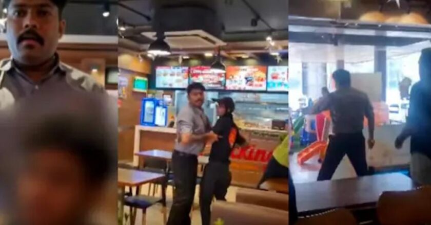 ബർഗറിൽ ചിക്കൻ കുറഞ്ഞതിനെച്ചൊല്ലി തർക്കം: കുട്ടികൾക്കുനേരെ കത്തിവീശിയ മാനേജറെ ജോലിയിൽനിന്നും പിരിച്ചുവിട്ടു