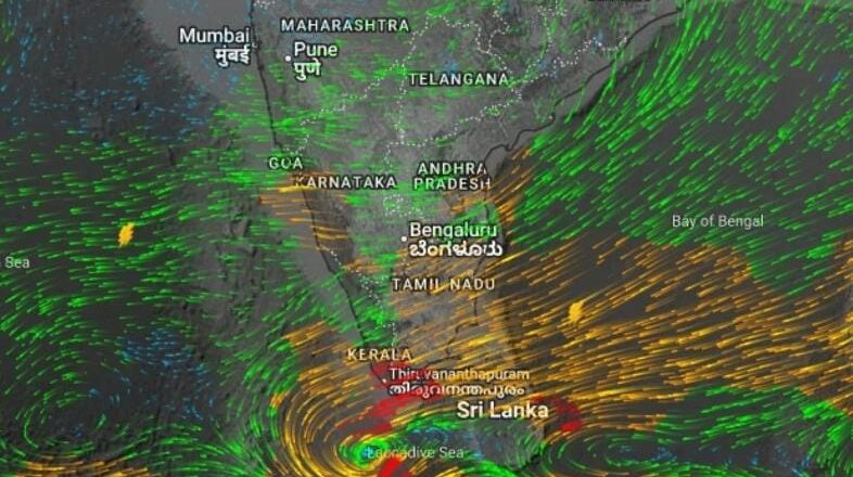 ചക്രവാതച്ചുഴി: കേരളത്തിൽ വെള്ളിയാഴ്ച മുതൽ മഴയ്ക്ക് സാധ്യത; പത്തനംതിട്ടയിലും ഇടുക്കിയിലും യെല്ലോ അലർട്ട്