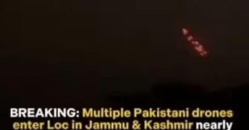 പാക് ഡ്രോണുകൾ അതിർത്തി ലംഘിച്ചെത്തിയെന്ന വീഡിയോ വ്യാജം; പ്രചരിക്കുന്നത് മാസങ്ങൾ പഴക്കമുള്ള ദൃശ്യങ്ങൾ
