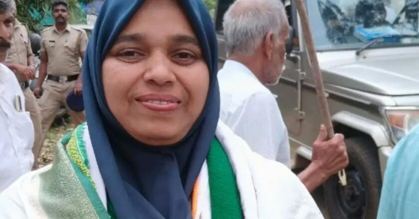 മൂത്തേടം പഞ്ചായത്തിൽ യുഡിഎഫ് തരംഗം; പായിമ്പാടം വാർഡിൽ സുബൈദ കൊരമ്പയിലിന് വൻ വിജയം