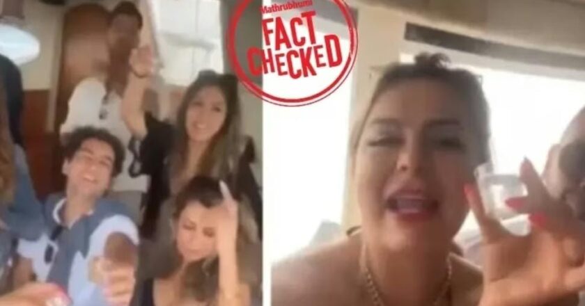 വസ്‌തുതാപരിശോധന: ആഡംബര നൗകയിലെ പാർട്ടി ദൃശ്യങ്ങൾ അയത്തുള്ള അലി ഖമേനിയുടെ മകളുടേതല്ല