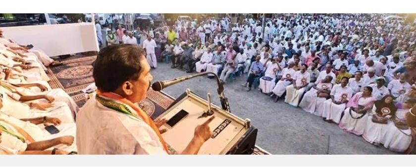 കണ്ണൂരിൽ പെൻഷൻകാരുടെ കടലിരമ്പി; കുടിശ്ശിക അട്ടിമറിക്കുന്നതിനെതിരെ ആയിരങ്ങൾ തെരുവിലിറങ്ങി