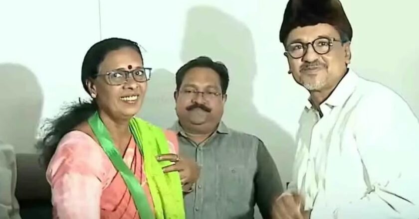 30 വർഷത്തെ സിപിഎം ബന്ധം അവസാനിപ്പിച്ചു; സുജ ചന്ദ്രബാബു മുസ്ലിംലീഗിൽ ചേർന്നു