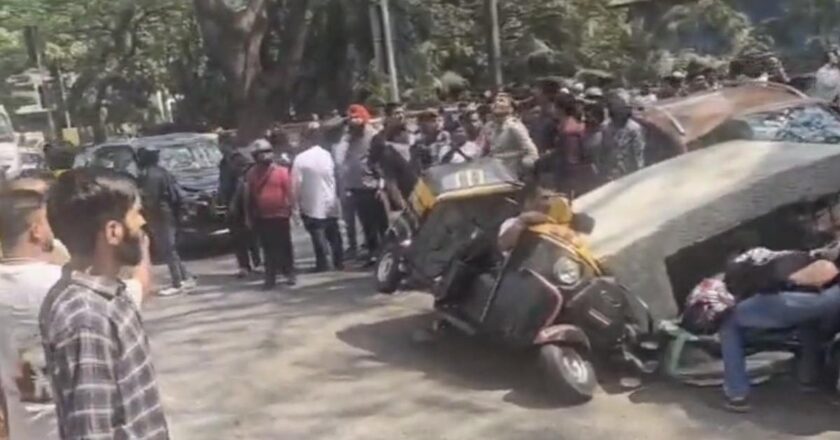 മെട്രോ തൂൺ തകർന്നു വീണ് ദുരന്തം: ഒരാൾ മരിച്ചു, മൂന്ന് പേർക്ക് ഗുരുതര പരിക്ക്