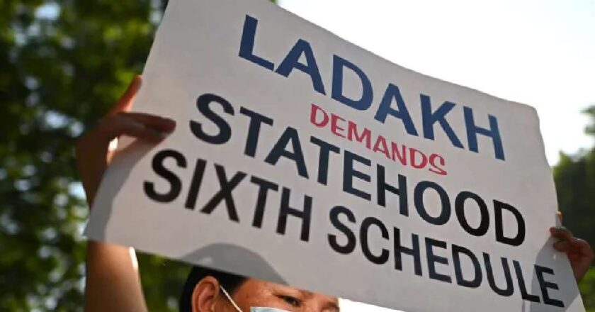 ലഡാക്കിന് സംസ്ഥാന പദവി നൽകില്ല; നിലപാട് വ്യക്തമാക്കി കേന്ദ്രം