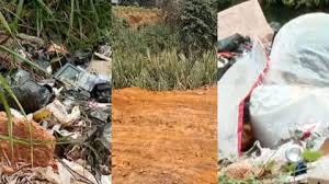 കരമനയാറിന് സമീപം മാലിന്യം തള്ളിയതിൽ നടപടിയെടുത്ത് പഞ്ചായത്ത്