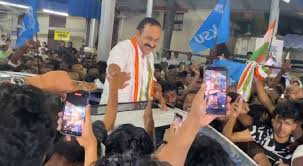 എറണാകുളത്ത് വി.ഡി. സതീശന് വൻ സ്വീകരണം