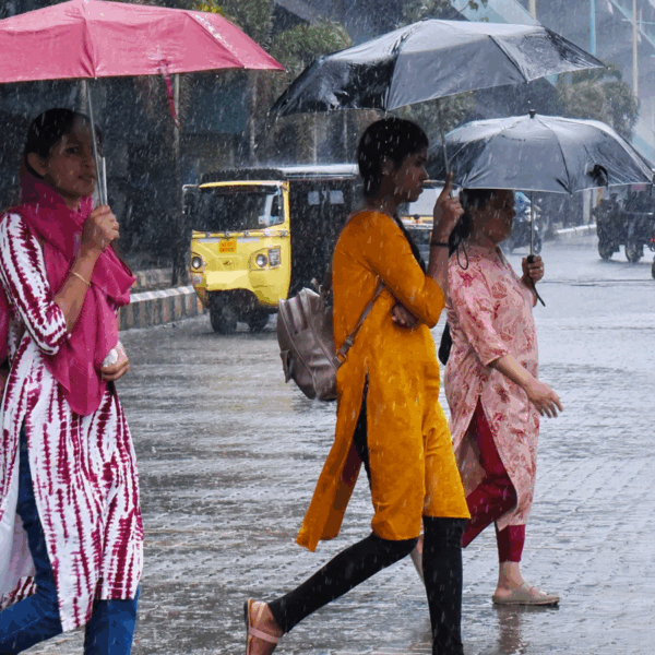 സംസ്ഥാനത്ത് മഴയുടെ ശക്തി കുറയുന്നു; അഞ്ച് ജില്ലകളിൽ മാത്രം യെല്ലോ അലർട്ട്